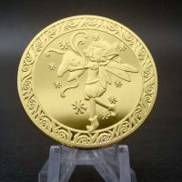 【CC】✾☢  5 styles Money Gold Plated Commemorative Coin Kids Change Gifts Souvenir