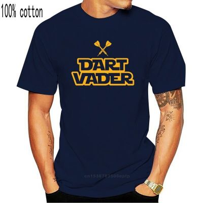 Fsd11ew2e เสื้อยืดผ้าฝ้าย พิมพ์ลาย Dart Vader Darts Player Wars Team Pub Funny Star Dad สไตล์ล่าสุด สําหรับผู้ชาย RT645E  NLJW