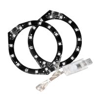 RGB LED Ring Strip Lights for ps5 Game Console Light Strip 8 Color Light Bar Strip with Remote Control for sony Host