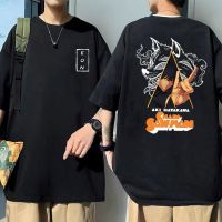 Anime Chainsaw Man Hayakawa Aki Fox Devil Kon Graphic Tshirt Men Casual Manga Tees MenS Soft Cotton Short Sleeve T Shirt