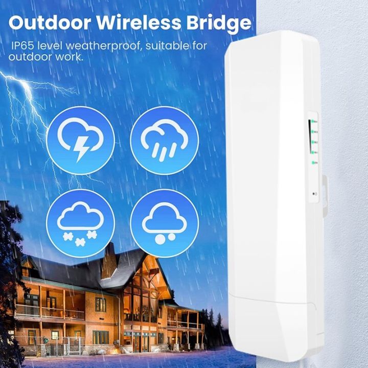 2-pack-outdoor-network-bridge-directional-antenna-24v-poe-adapter-for-extended-internet-to-next-building