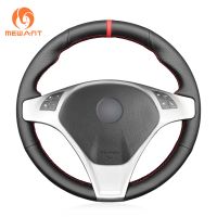 【YF】 MEWANT Black Steering Wheel Cover for Alfa Romeo MiTo 2008 2009-2011 2012-2015 Giulietta 2010-2013 2014 Interior Accessories