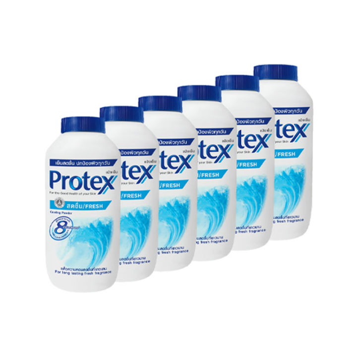 protex-โพรเทคส์-แป้งเย็น-ขนาด-140กรัม-ยกแพ็ค-6กระป๋อง-สินค้ามีตัวเลือก-โพรเทคซ์-โพรเทก-โพรเทค-โพรเทกซ์