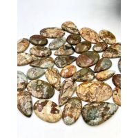 1 Pc Random Pick Natural american jasper Wholesale Price Stone Cabochons Handmade And hand polished for Making Jewelry