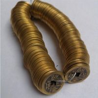เหรียญโบราณโบราณเหรียญทองแดงปากสี่เหลี่ยมเหรียญทองแดง Tongbao สิบจักรพรรดิของราชวงศ์ชิง1สตริง200