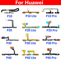 ใหม่เปิดปิดปุ่มปรับระดับเสียงปุ่ม FLEX CABLE สำหรับ Huawei P8 P9 P10 P20 P30 P40 Lite E 5G Pro PLUS 2016-hdfssaa