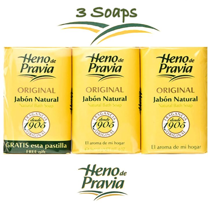 Heno De Pravia Original Natural Bath Soap 115g X 3 Imported Lazada Ph 0928