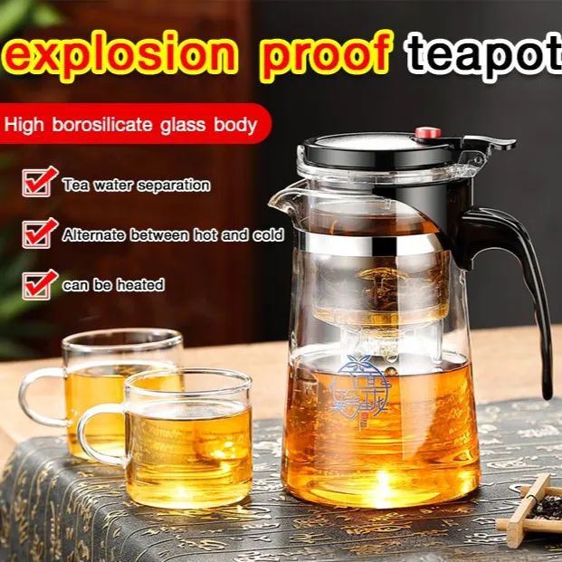 techfuture HeatResistant Teapot Household Teapot Glass Lazada PH
