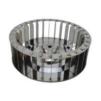 【jw】№☊❏  Centrifugal impeller Vane Motor Blades Impeller shaft aluminum blower fan blade wheel 155 156 190mm