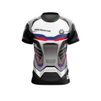 Bmw Asphalt Grey Full Sublimation Riding Jersey 3D Printing MenS T-Shirt Casual Shirt