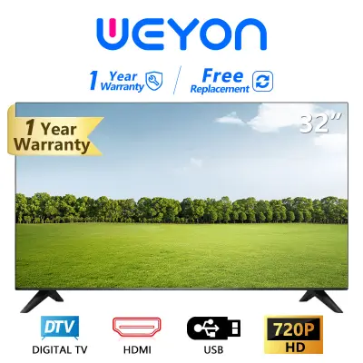 WEYON ทีวี 32ราคาถูกๆ tv 32 นิ้ว Digital LED TV FULL HD Ready โทรทัศน์จอแบน โทรทัศน์ 32 นิ้ว (รุ่นTCLG32R) มีการรับประกันจากผู้ขาย
