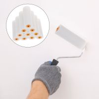 [Kiki tool store] 10 Pcs Sponge Roller Rollers Refills Cupboard Wall Painting Supplies Abs Sleeves