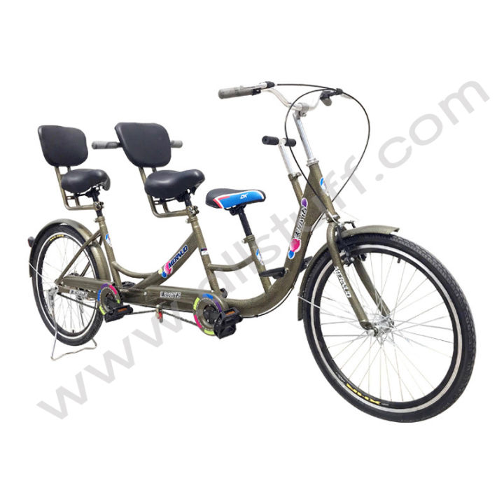 tandem-bike-จักรยานคลาสสิค-จักรยาน-2-เบาะ-2-คนปั่น-ขนาด-24-นิ้ว-เฟรมเหล็กstel