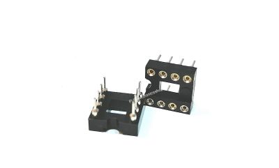 8 IC Sockets Adaptor Solder Type 8 PIC Connector  1 ชิ้น  ซ๊อกเก็ต ไอซี 8 ขา  สำหรับงานเครื่องเชื่อม งานDIY  จัดส่งรวดเร็ว  จำหน่ายจากผู้ชำนาญงานช่าง