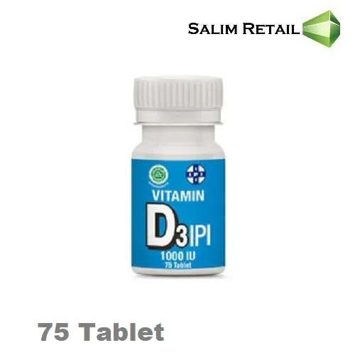 IPI Vitamin D3 1000 IU 75 Tablet Lazada Indonesia
