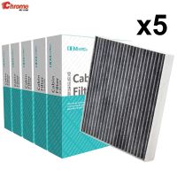 5X เริ่มต้นอุปกรณ์เสริมรถยนต์เรณูกรองเครื่องปรับอากาศห้องโดยสารสำหรับ IX25 Hyundai Creta Tucson Kia Rio 4 Sportage 97133-D3200 97133-D1000