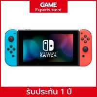 (พร้อมส่ง)(มือ1) เกมส์  Nintendo Switch with Neon Blue and Neon Red Joy-Con ของแท้