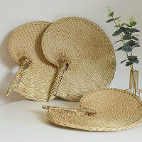 【CW】Grass Cattail Fan Material Brown Leaf 40 × 36Cm Clothing Sewing Supplies Handmade Accessories