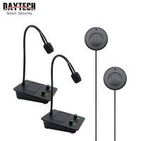 Daytech 2PCS Window Intercom System ระบบลำโพงหน้าต่าง ระบบลำโพงอินเตอร์คอมสำหรับธนาคาร/สำนักงาน/สถานี WI09