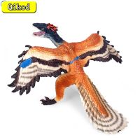 Simulation Ancient Dinosaur Solid Plastic Figures Toys Dino Carnotaurus Pterosaur Archaeopteryx Model Collection Toys Kids Gifts