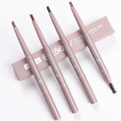 ดินสอเขียนคิ้วพร้อมแปรงปัดLameila Double Head Spin Automatic Eyebrow Pencil-752