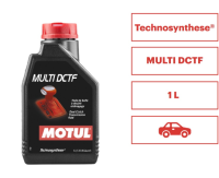 Motul โมตุล น้ำมันเกียร์ อัตโนมัติ สูตรเทคโนซินทิส MULTI DCTF 1 ลิตร L. สำหรับรถยนต์ Technosynthese Dual Clutch Transmission DCT gearbox fluid