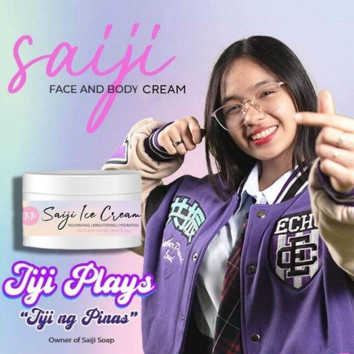 Hot sellltefg213585 Saiji Ice Cream Moisturizer by Jiji Plays Lazada PH