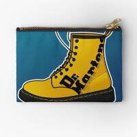 Dr Martens Old School Yellow  Zipper Pouches Small Key Panties Coin Bag Underwear Socks Wallet Money Packaging Cosmetic Men