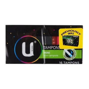 Buy U By Kotex Mini Tampons 16 pack Online