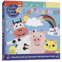 Let S sing with CD childrens English Enlightenment childrens ballads English picture book paperboard book with CD little star Humpty Dumpty English original imported childrens English book