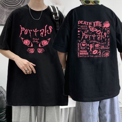 Melanie Martinez Portals Tour 2023 T Shirt O Neck Singer Music T-shirt Cotton Short Sleeve Tee Shirt Streetwear Harajuku Summer