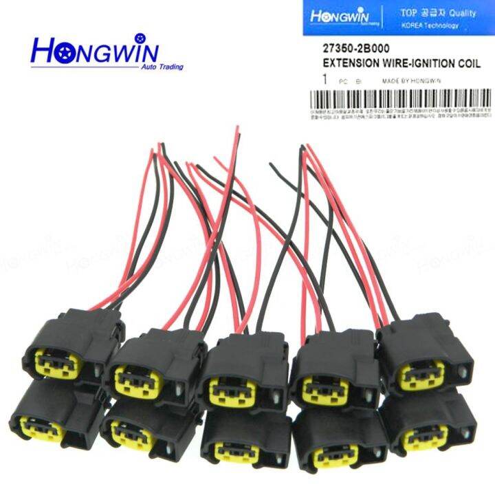 Ignition Coil Connector Harness Socket Pigtail Plug 273502B000