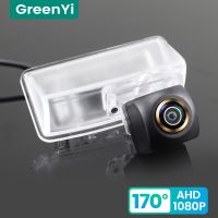 GreenYi 170 ° HD 1080P รถกล้องด้านหลังสำหรับ Toyota ใหม่ CROWN 2012 2013 Night Vision ย้อนกลับ4 Pin ที่จอดรถ