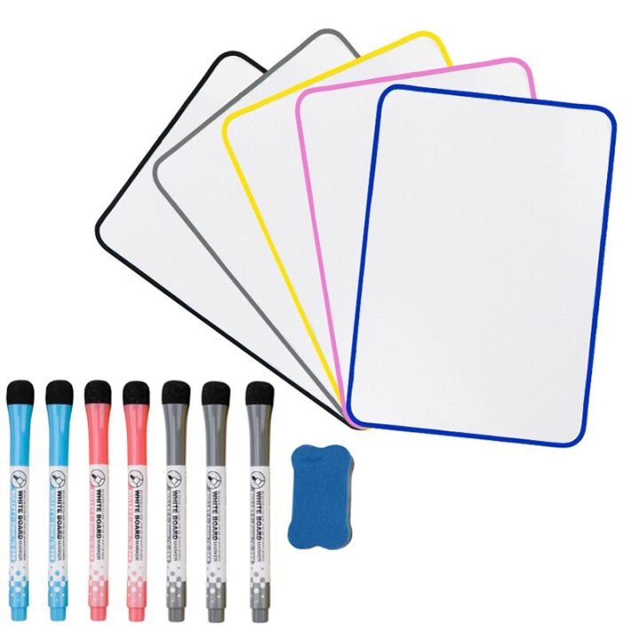 a4-magnetic-erasable-whiteboard-paper-double-side-dry-erase-message-drawing-writing-for-kids-sadhu-board-school-office-supplies