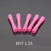 20ชิ้น Bht0.5/1.25/2/5ขั้วต่อสายไฟฟ้าหุ้มฉนวนขั้วหดได้ความร้อน Awg 22-10ชุดขั้วต่อ