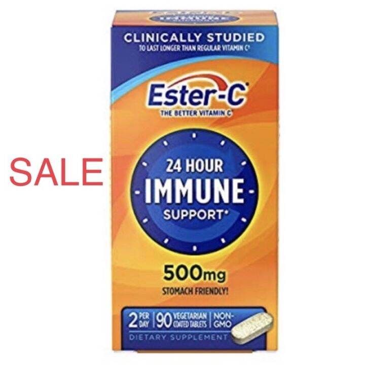 EsterC, Ester C 500 mg Vitamin C 24 Hour Immune Support, 500mg, 90