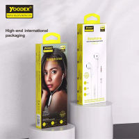 yoodex F12 หูฟังอินเอียร์ แบบมีสาย กีฬาหูฟังแบบมีสาย （ประกัน 1 ปี） สำหรับเล่นกีฬา  ราคาหลักร้อย เสียงดี เบสแน่นโดนใจคนฟังเพลงดูหนัง