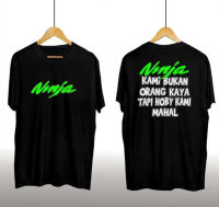 ?แฟชั่น Kaos Baju Motor Kawasaki Ninja RR Super Kips Kaos Otomotif / kaos kata - YALUP ID เสื้อยืด