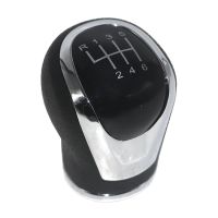 Gear Shift Knob Lever Switch Knob Boot Shift Stick For Nissan NAVARA NP300 2015-2019 Manual Gearbox Shifter Knob 6 speed