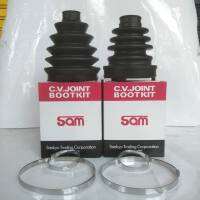 ยางหุ้มเพลาขับนอก-ใน คัมรี่ ACV"30-40 ยี่ห้อSAM รหัส SCV8-2205นอก-SCV8-2204ใน  MADE IN JAPAN เนื้อยางเกรดพรีเมี่ยม เเถมฟรี เหล็กรัด **1ชุด**