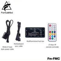 【❉HOT SALE❉】 daoxia Formulamod Fm-Mfc Sync Controller สำหรับ Argb5v 3pin ไฟ Fan2510-4pin ฮับ Pwm สำหรับเชื่อมต่อ/ซิงค์กับเมนบอร์ด