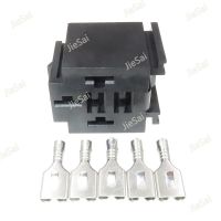 5 Pin Automotive Relay Base Connector Sockets With Terminals