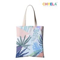 Small and pure and fresh brutalist abstract Japanese literary bag spring graffiti illustration environmental canvas QT09 single shoulder bag 【BYUE】