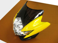 HEADLIGHT SPYDER DUCATI STREET FIGHTER "YELLOW" &amp; "BLACK"  #ไฟหน้า พร้อมหน้ากาก สีดำ+เหลือง