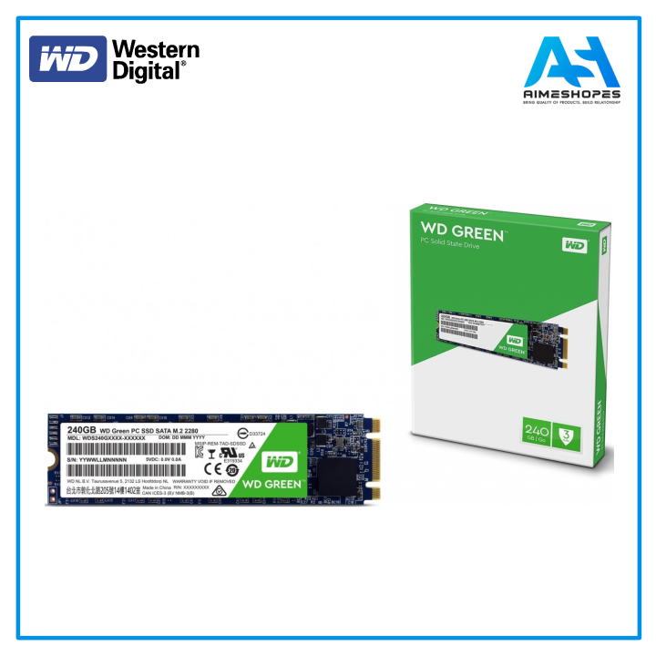 Wd on sale green wds240g2g0b