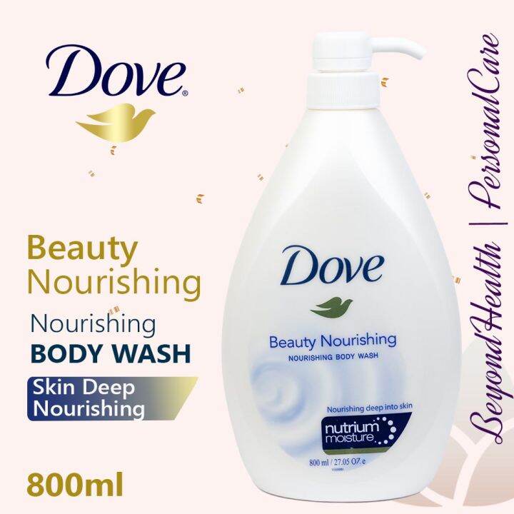 Authentic Dove®Beauty Nourishing Body Wash 800ml Skin Deep Nourishing ...