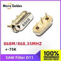 (5 ชิ้น) R868 868M 868.35MHZ D11 Sound Meter Resonator รีโมทคอนโทรล RF Crystal Oscillator SAW Filter 3PIN DIP3 + -75K