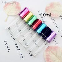 【YF】✓▥  5pcs/lot 5ML 10ML Transparent Thin Glass Spray Bottle Sample Vials Perfume Atomizer