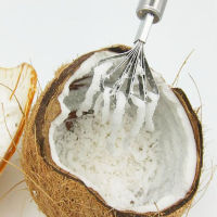 Stainless Steel Shredded Coconut Cutter Home Coconut Grater Scraping Coconut Meat Scraper Fish Fruit Planing Gadgets