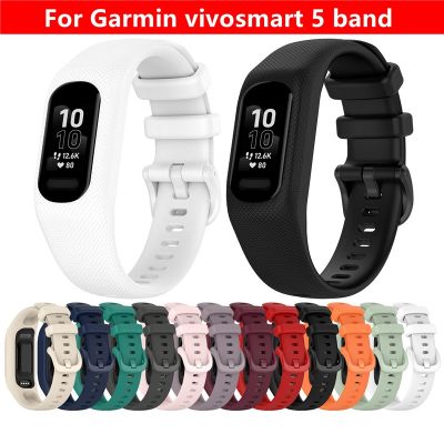 ✸ Dla Garmin Smart 5 silikonowy pasek na rękę dla Garmin Vivo Smart 5 monitor aktywności fizycznej Smartwatch smart5 pasek zastępczy